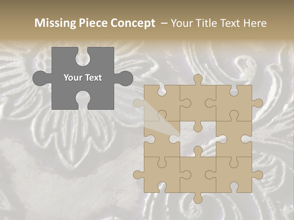 Background Of A Flower PowerPoint Template