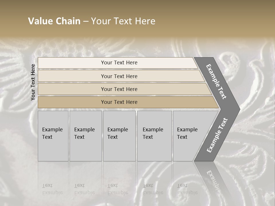 Background Of A Flower PowerPoint Template