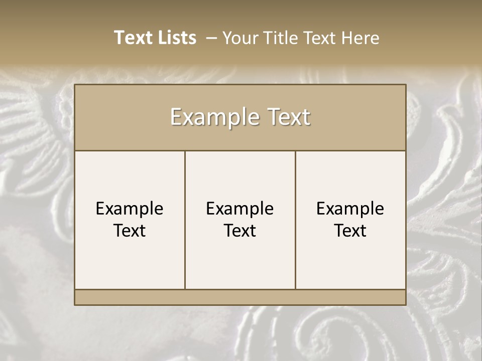 Background Of A Flower PowerPoint Template