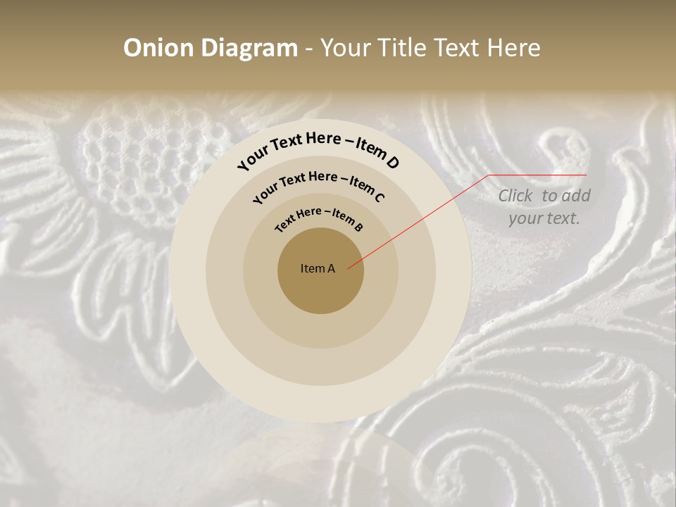 Background Of A Flower PowerPoint Template