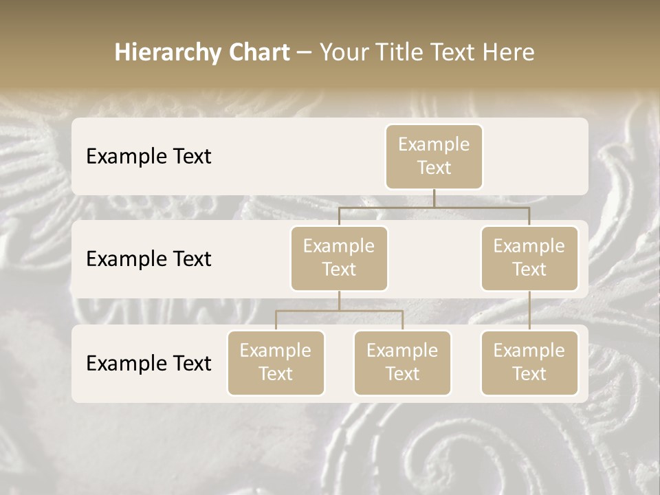 Background Of A Flower PowerPoint Template