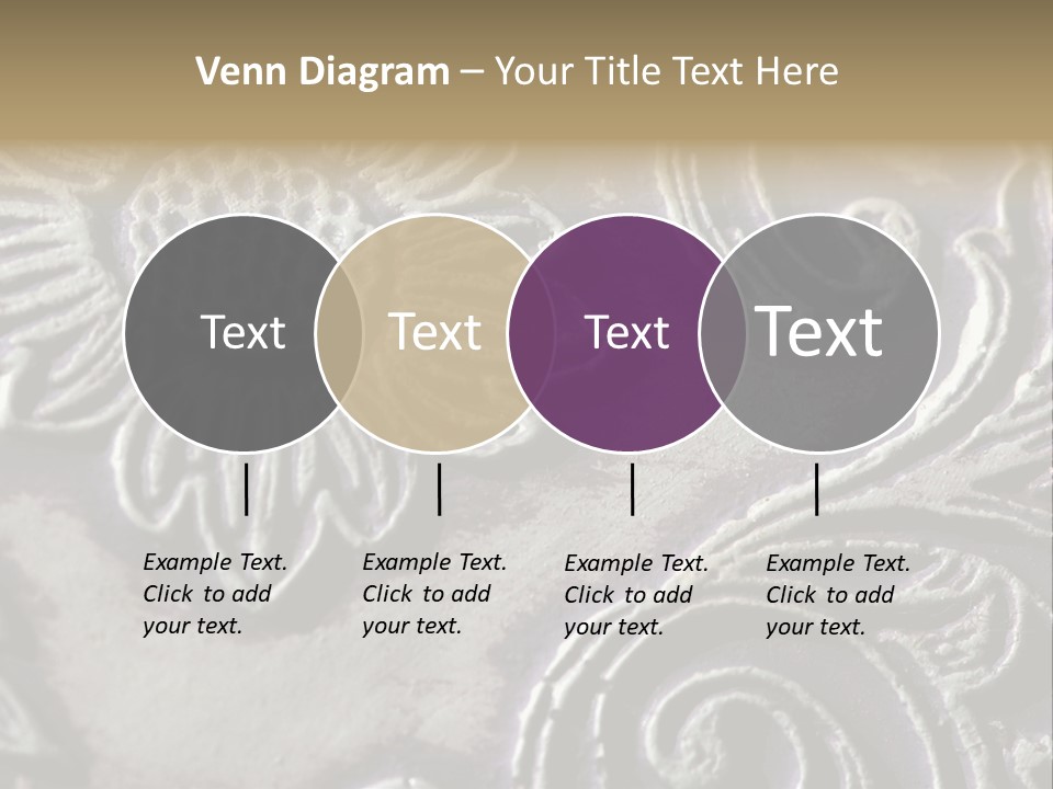 Background Of A Flower PowerPoint Template
