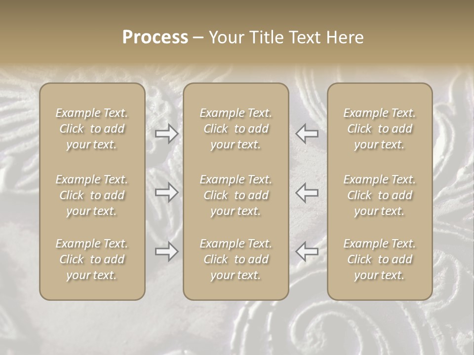 Background Of A Flower PowerPoint Template
