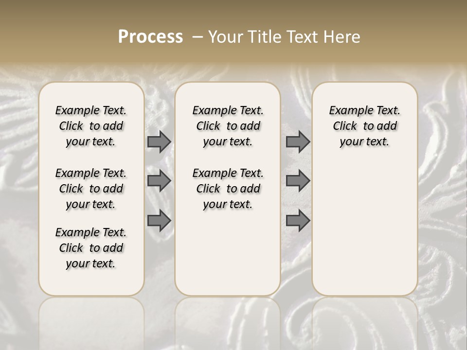 Background Of A Flower PowerPoint Template