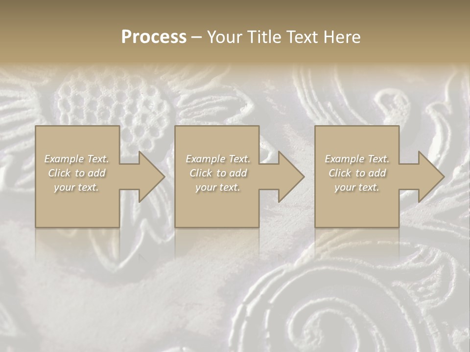 Background Of A Flower PowerPoint Template