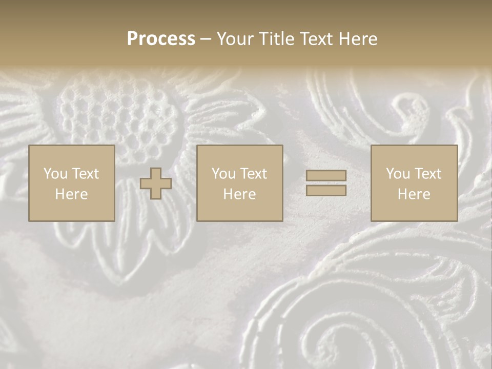 Background Of A Flower PowerPoint Template