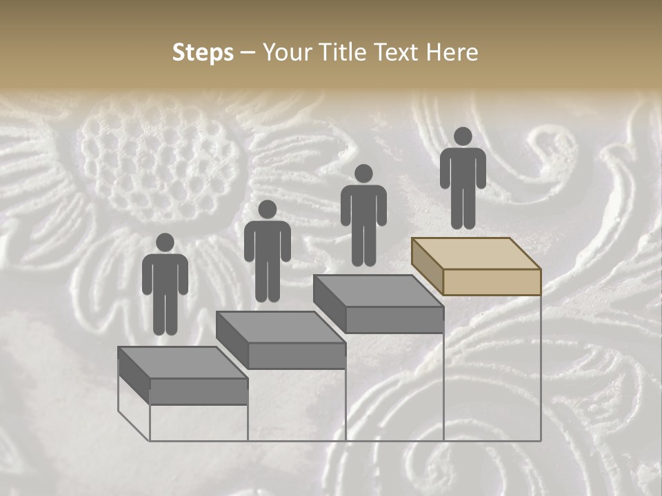 Background Of A Flower PowerPoint Template