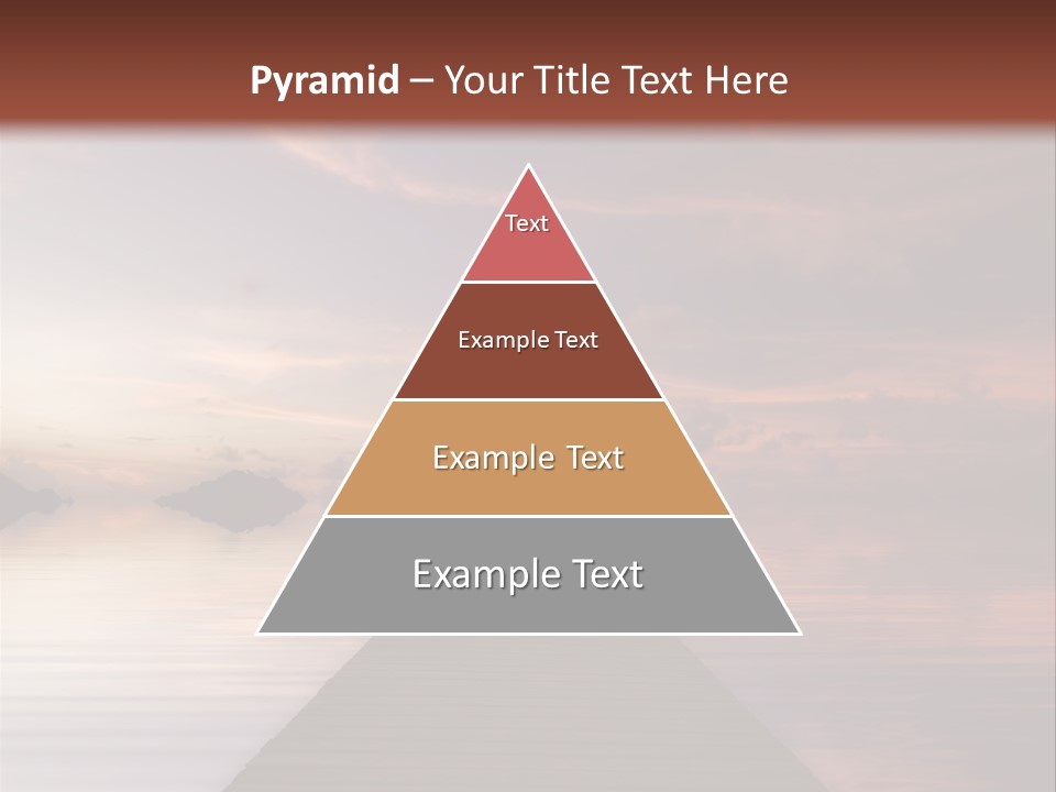 Long Pier. Sunset On The Tropical Beach. Siam Bay. Province Trat. Koh Mak Island. Kingdom Thailand PowerPoint Template
