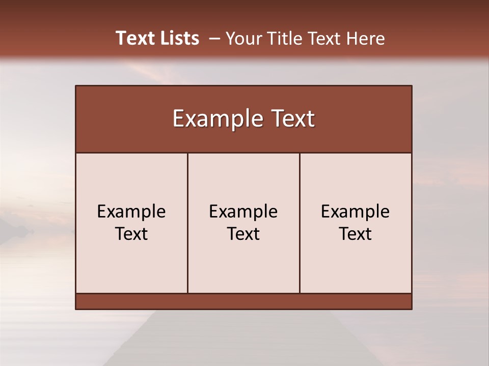 Long Pier. Sunset On The Tropical Beach. Siam Bay. Province Trat. Koh Mak Island. Kingdom Thailand PowerPoint Template