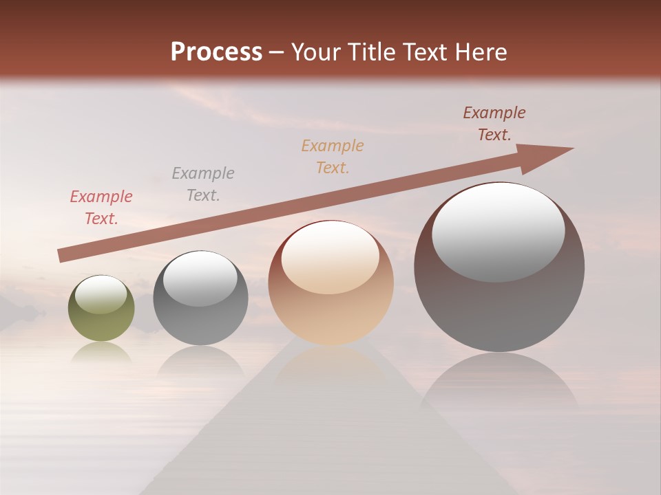 Long Pier. Sunset On The Tropical Beach. Siam Bay. Province Trat. Koh Mak Island. Kingdom Thailand PowerPoint Template