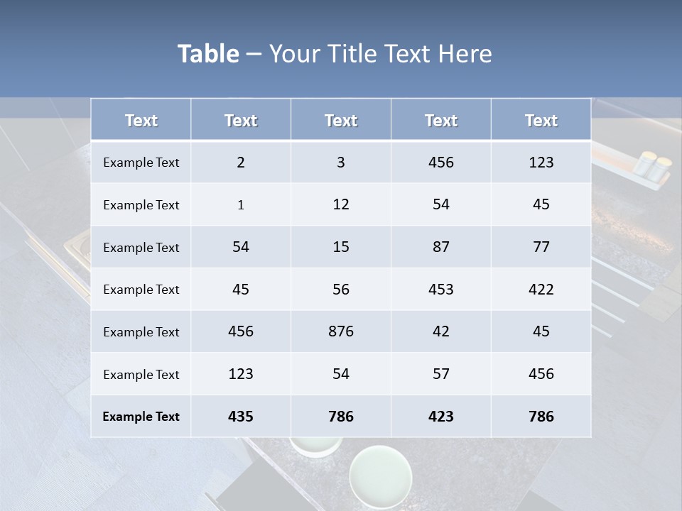 Luxury Modern Open-Plan Designer Kitchen (3D Render) PowerPoint Template