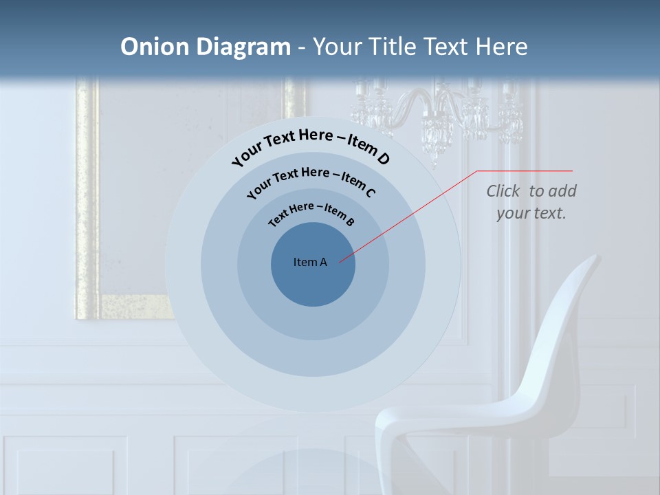 Stylish Modern Interior In A Classical Parisian Apartment (3D Render) PowerPoint Template