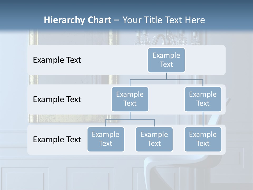 Stylish Modern Interior In A Classical Parisian Apartment (3D Render) PowerPoint Template