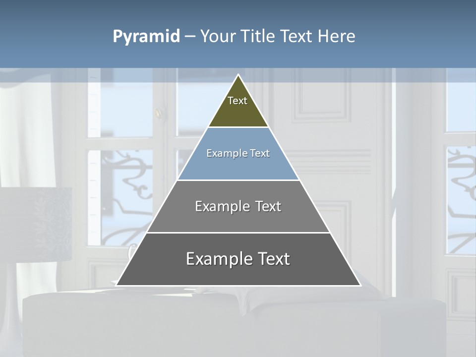 Classic Parisian Living Room (3D Render) PowerPoint Template