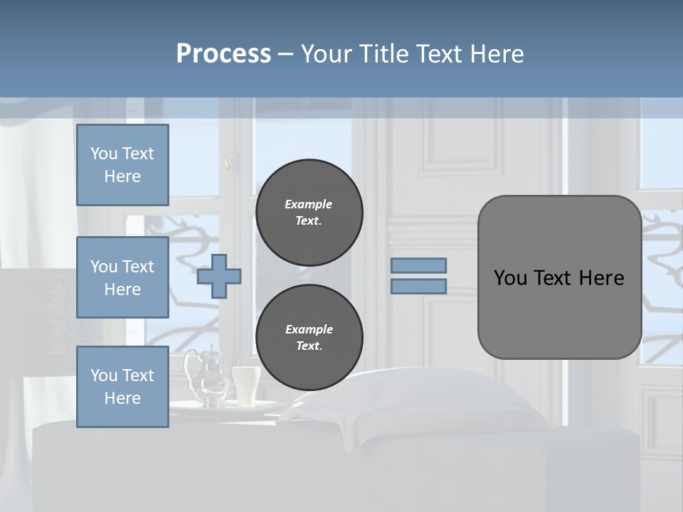 Classic Parisian Living Room (3D Render) PowerPoint Template