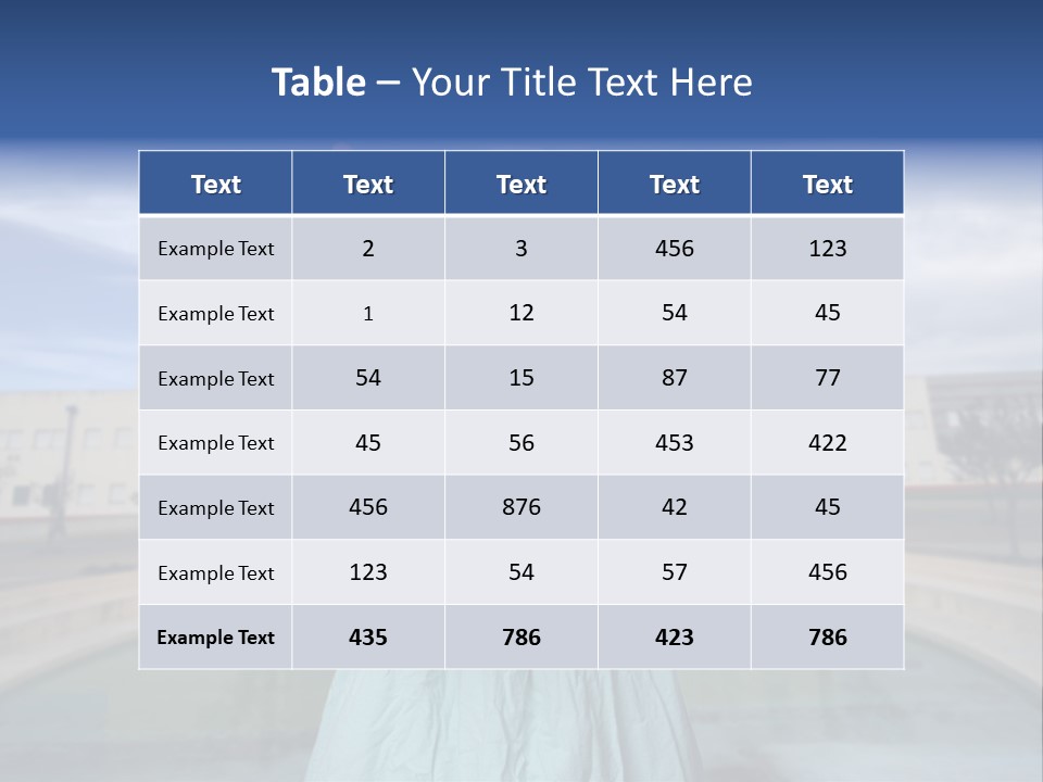 Nurse Over Hospital Background PowerPoint Template
