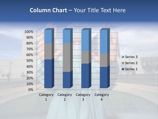 Nurse Over Hospital Background PowerPoint Template