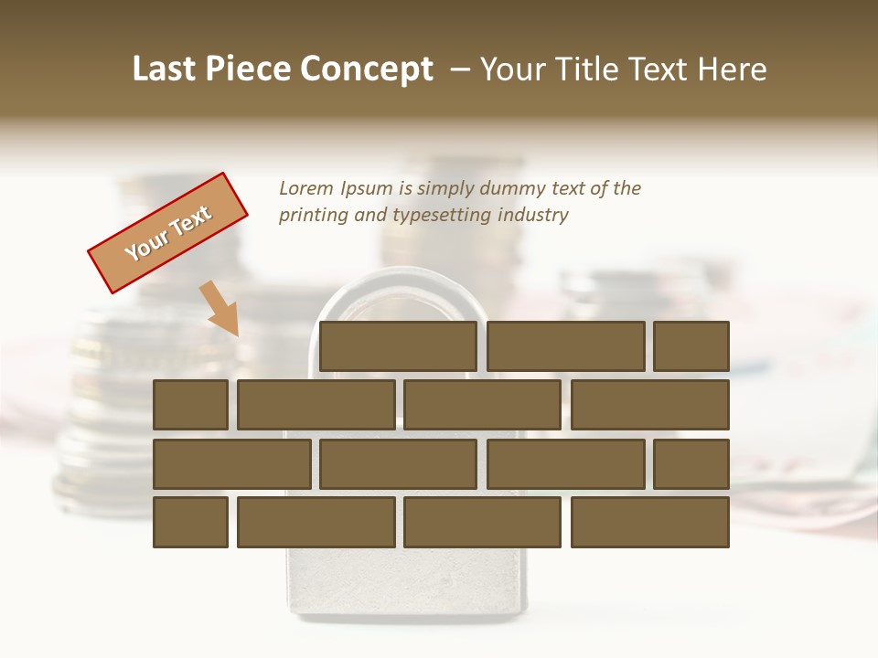 Conceptual Photo Which Can Suggest Monetary Policy,Fixed Interest Rate, Money Reduction, Savings... PowerPoint Template