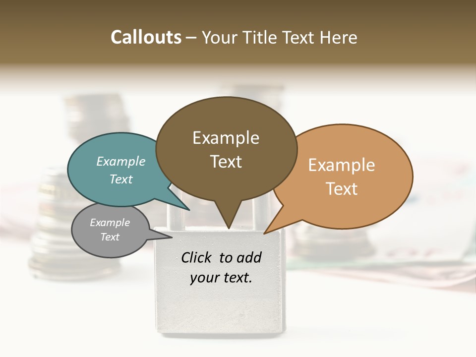 Conceptual Photo Which Can Suggest Monetary Policy,Fixed Interest Rate, Money Reduction, Savings... PowerPoint Template
