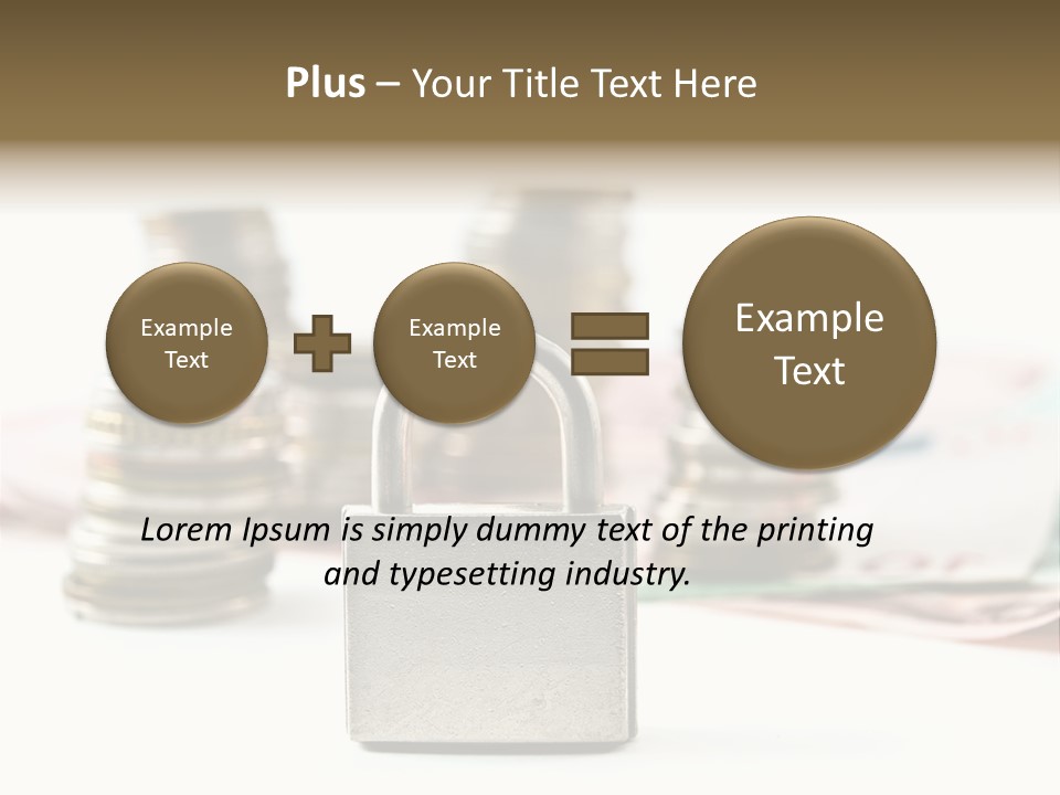 Conceptual Photo Which Can Suggest Monetary Policy,Fixed Interest Rate, Money Reduction, Savings... PowerPoint Template