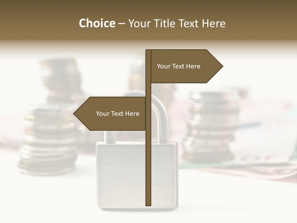Conceptual Photo Which Can Suggest Monetary Policy,Fixed Interest Rate, Money Reduction, Savings... PowerPoint Template