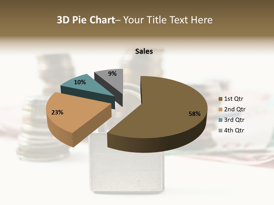 Conceptual Photo Which Can Suggest Monetary Policy,Fixed Interest Rate, Money Reduction, Savings... PowerPoint Template