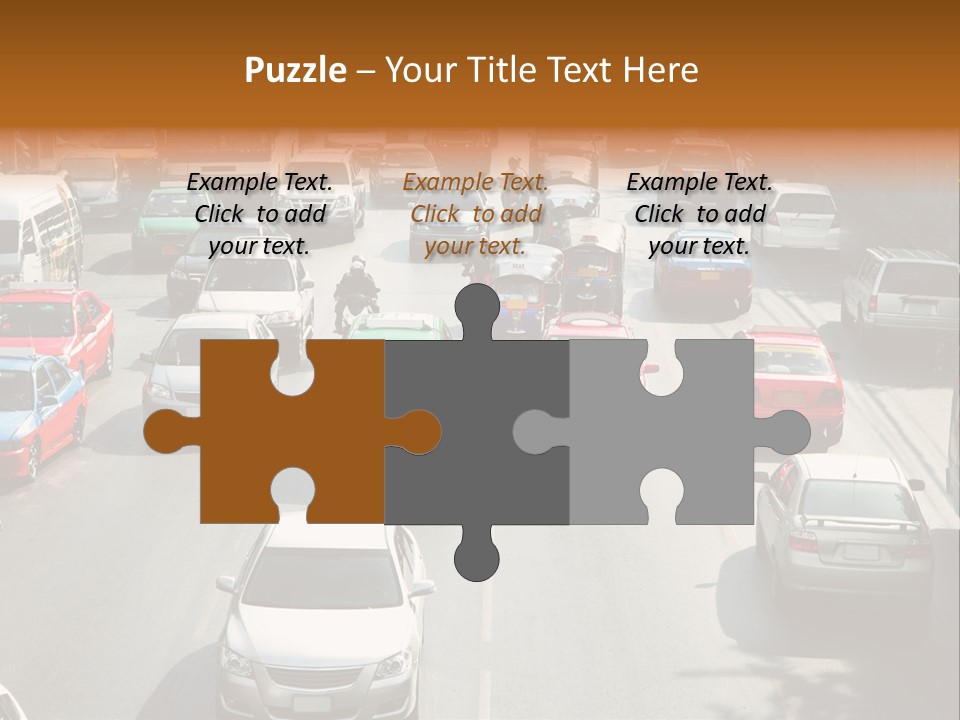 City Traffic PowerPoint Template