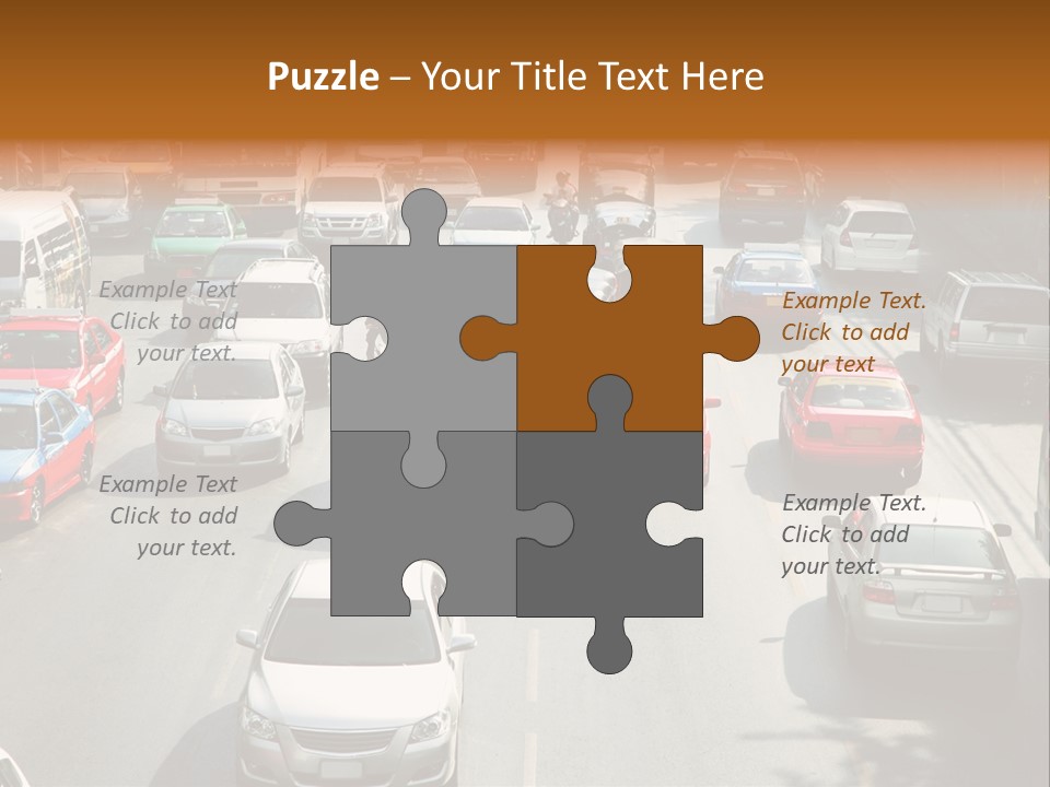 City Traffic PowerPoint Template