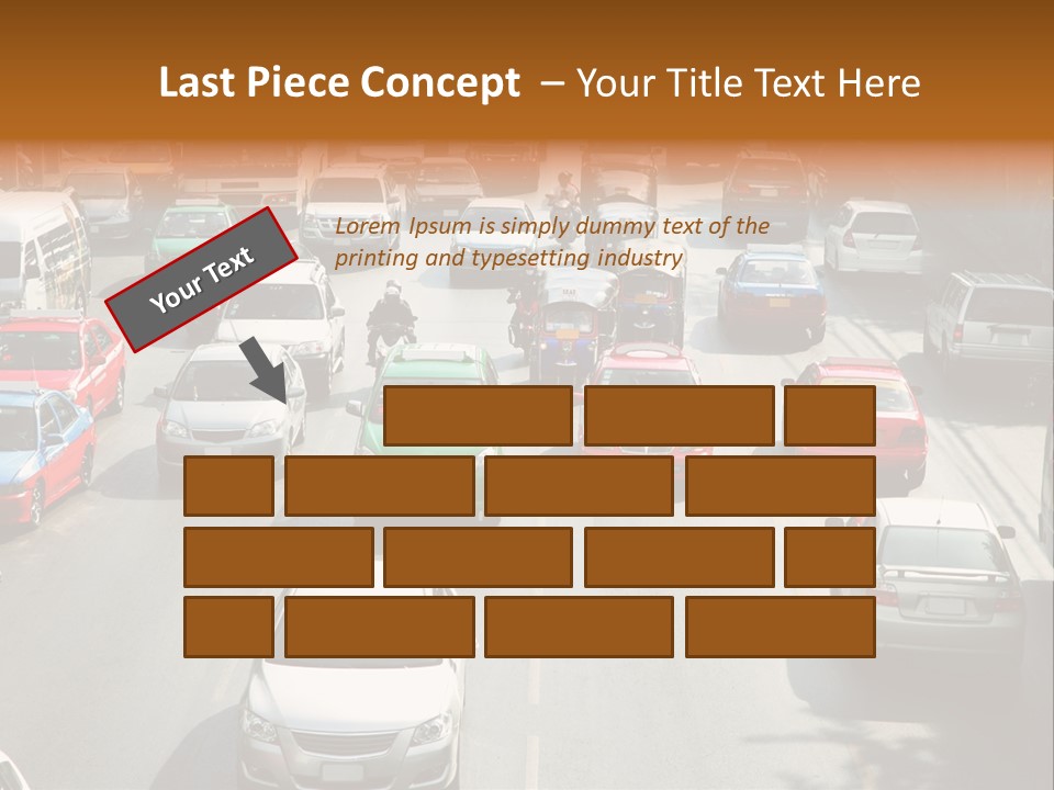 City Traffic PowerPoint Template