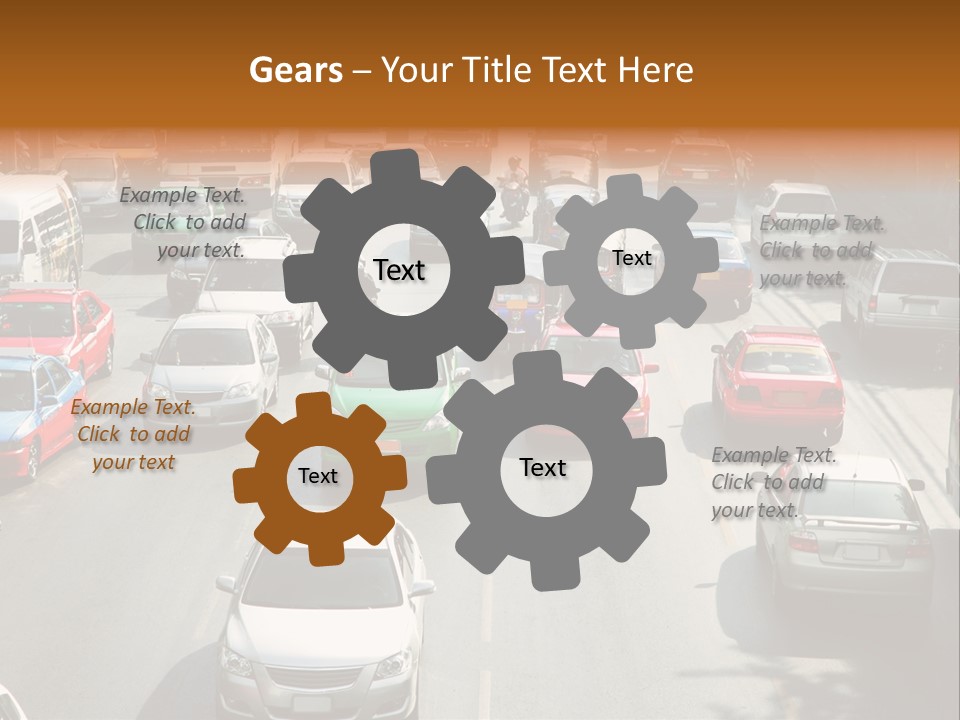 City Traffic PowerPoint Template