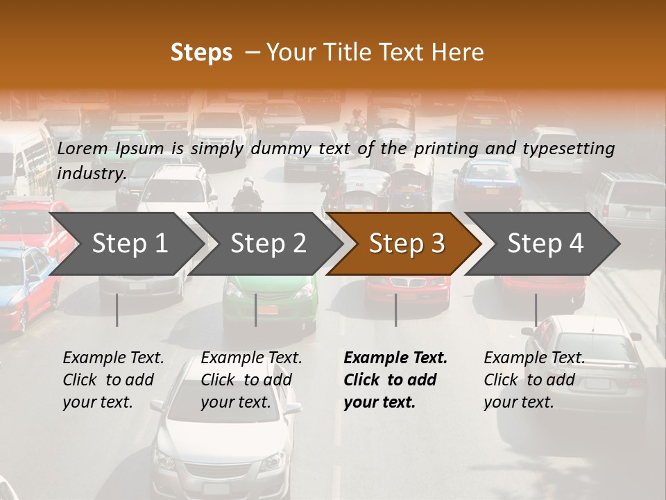 City Traffic PowerPoint Template