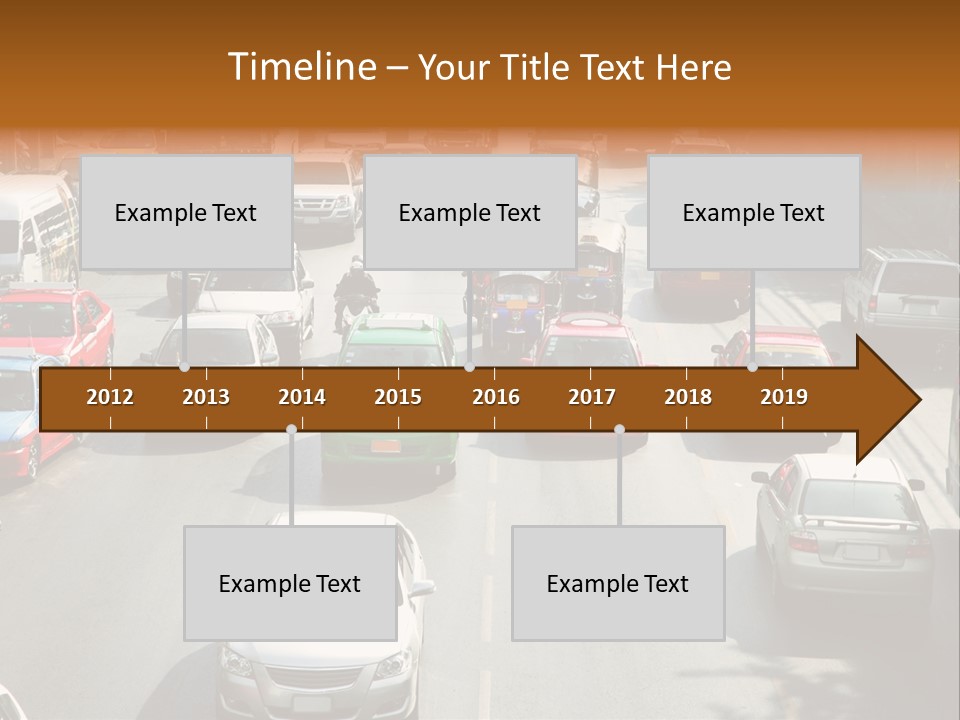 City Traffic PowerPoint Template