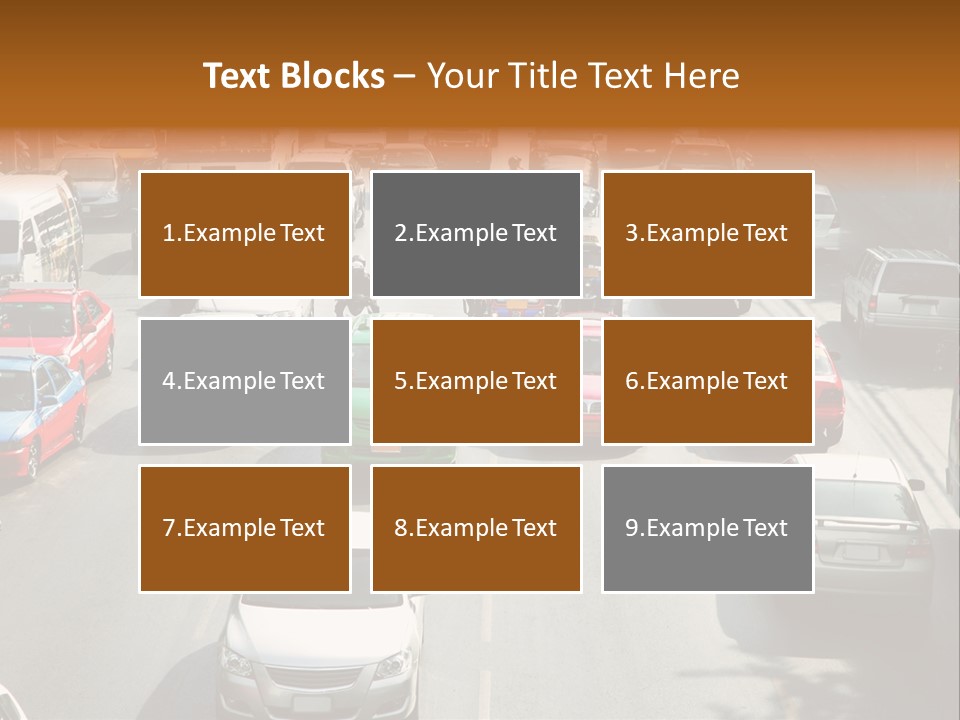 City Traffic PowerPoint Template
