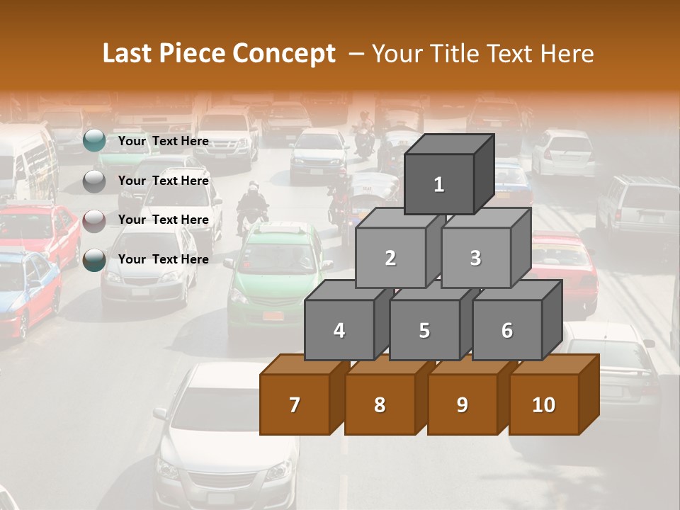 City Traffic PowerPoint Template