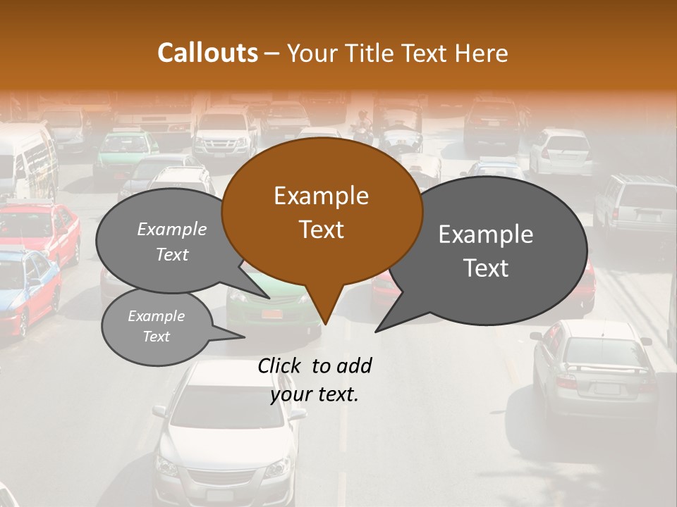 City Traffic PowerPoint Template