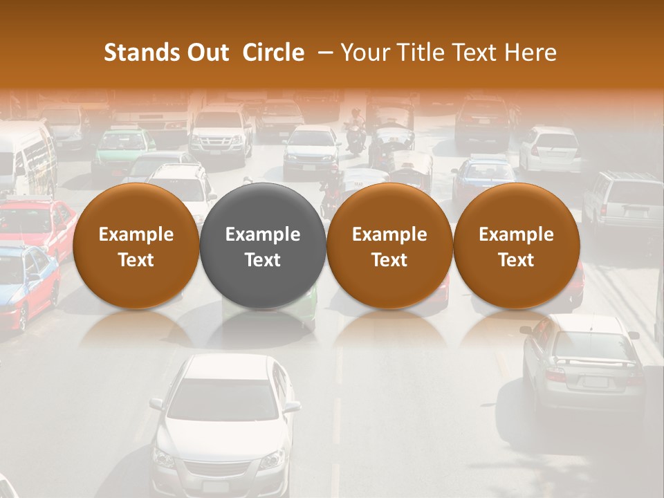City Traffic PowerPoint Template
