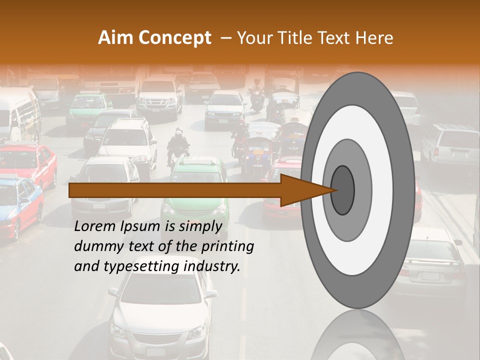 City Traffic PowerPoint Template