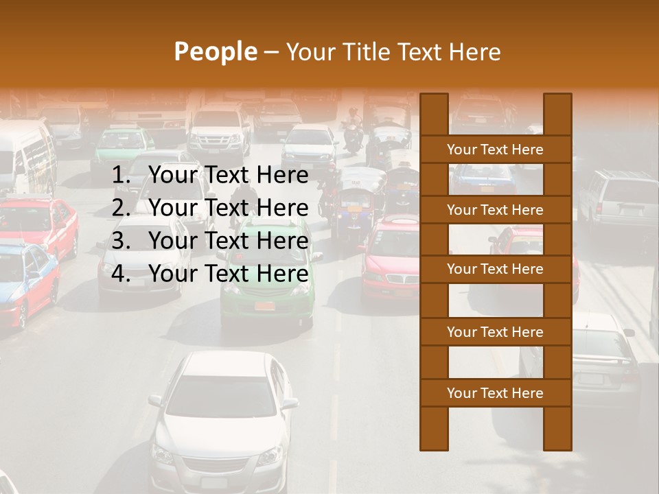 City Traffic PowerPoint Template