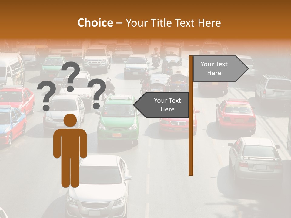 City Traffic PowerPoint Template