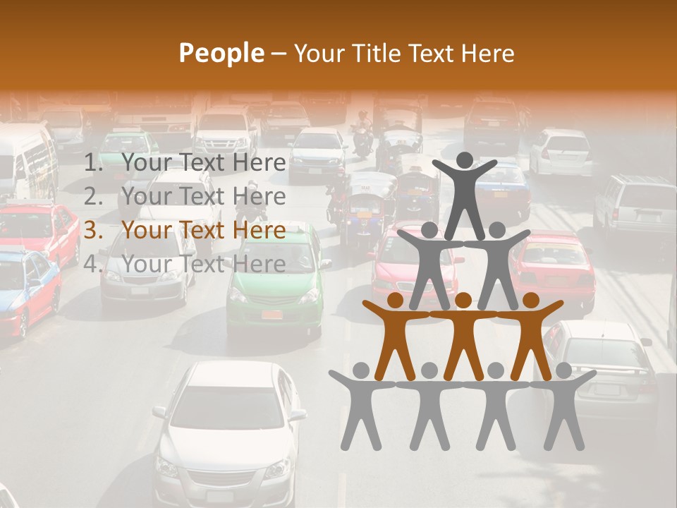City Traffic PowerPoint Template