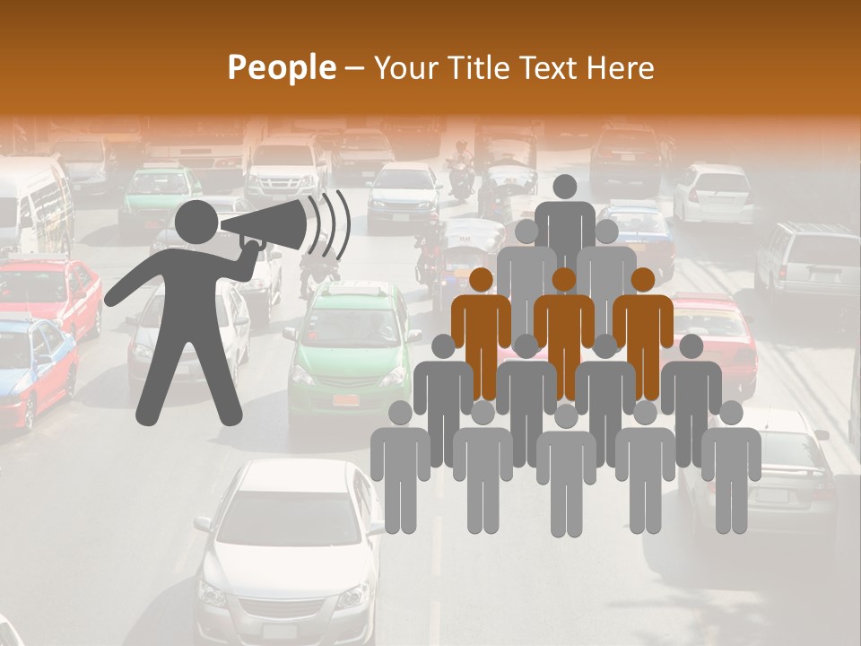 City Traffic PowerPoint Template