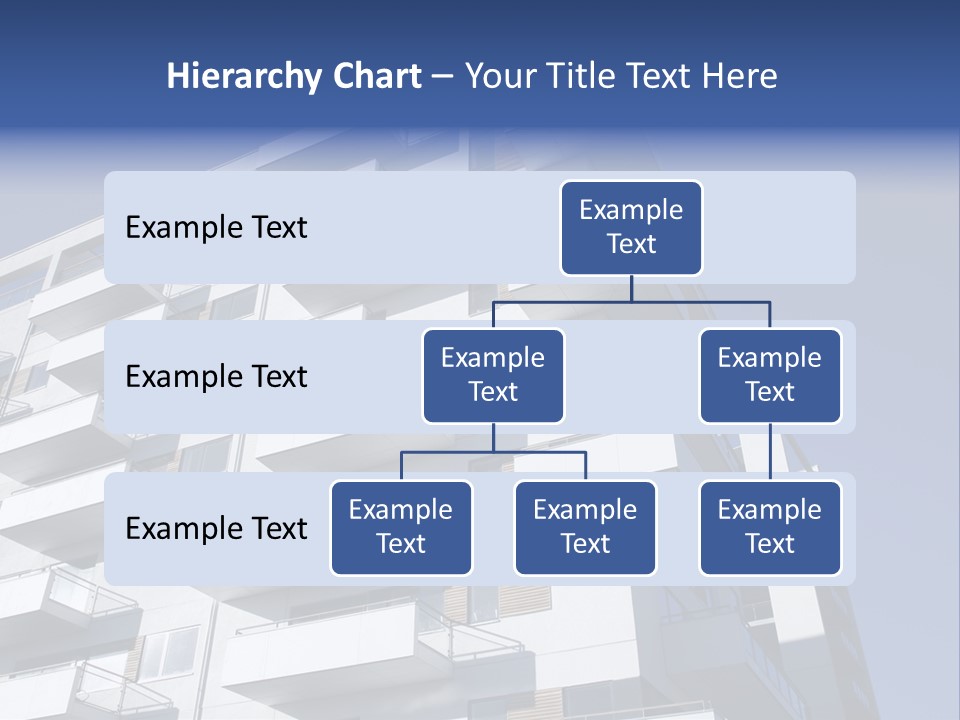 Waterfront Apartment Building Odense Denmark. PowerPoint Template