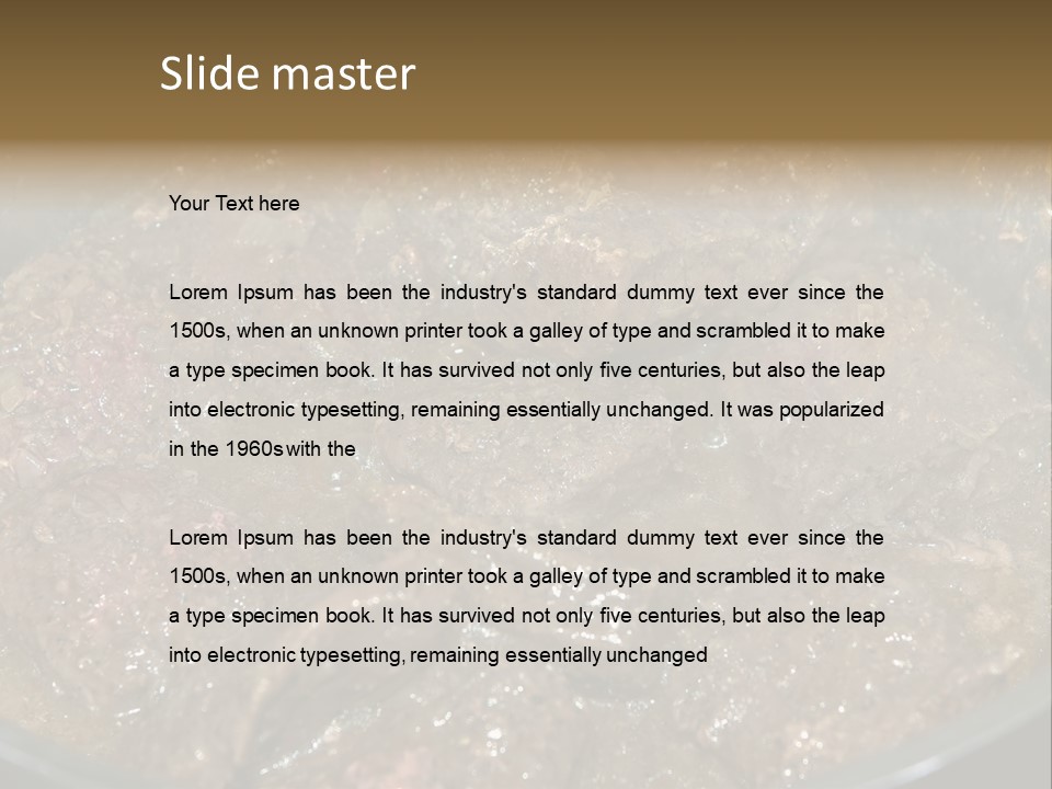 Beef PowerPoint Template