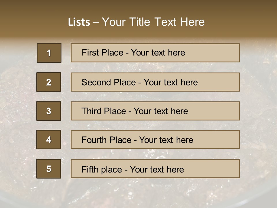 Beef PowerPoint Template