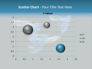 Swimming Guppy PowerPoint Template