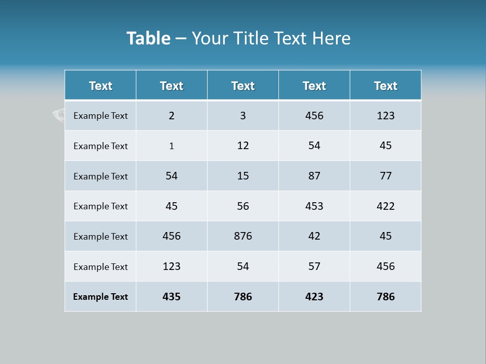 Swimming Guppy PowerPoint Template