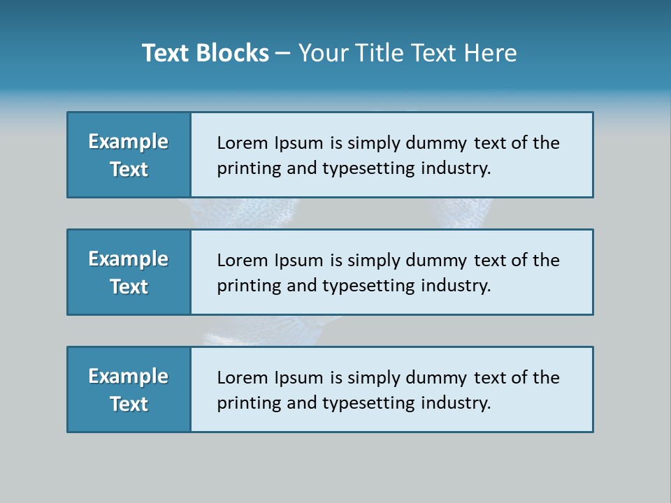 Swimming Guppy PowerPoint Template