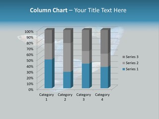 Swimming Guppy PowerPoint Template