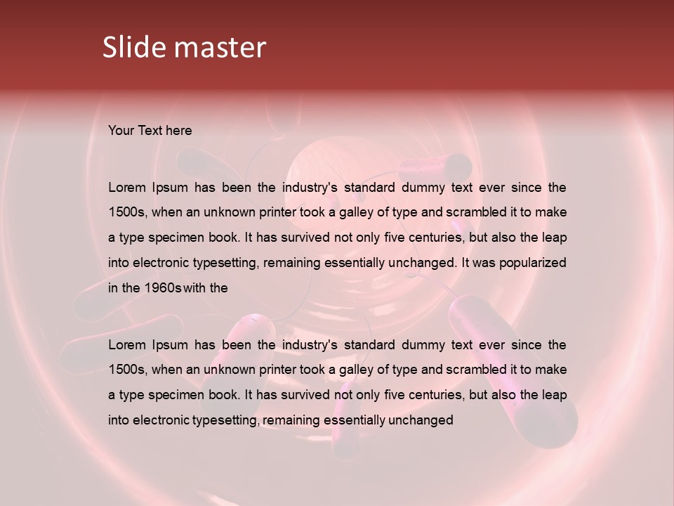 E. Coli Bacteria PowerPoint Template