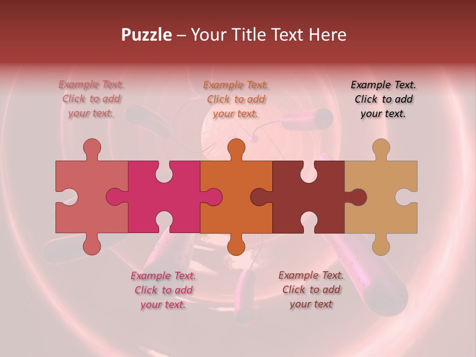 E. Coli Bacteria PowerPoint Template